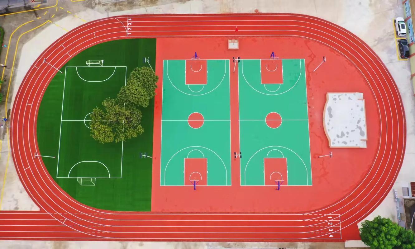 鹰潭市学校塑胶跑道篮球场 - 价格